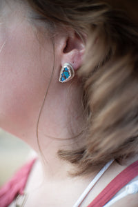 Teardrop Turquoise Earrings