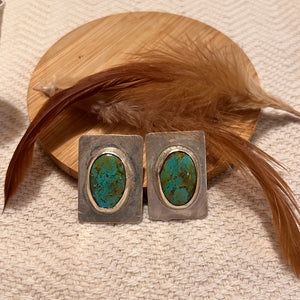 ✺Kingman Turquoise Earrings #1✺